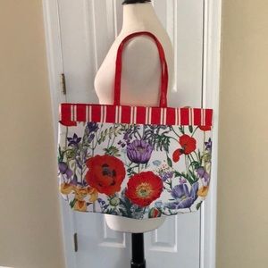 ESTEE LAUDER NEW FLORAL TOTE